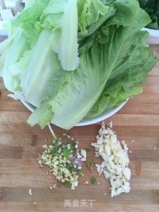 蚝油生菜的做法步骤：2