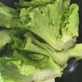 蚝油生菜的做法步骤：4