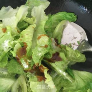 蚝油生菜的做法步骤：5