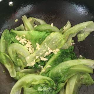 蚝油生菜的做法步骤：6