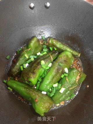 青椒酿肉的做法步骤：11
