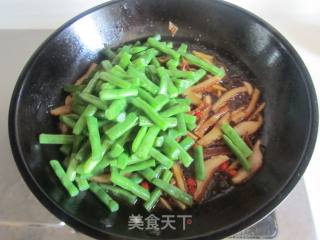 四季豆炒牛肚丝的做法步骤：7
