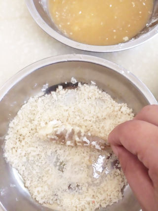 黄金炸虾的做法步骤：5