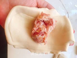 肉末虾皮饼的做法步骤：8