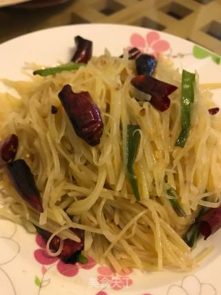 酸辣土豆丝的做法步骤：8