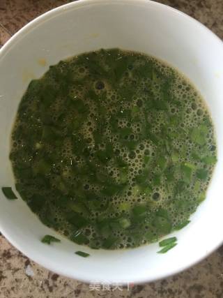 韭菜煎豆腐的做法步骤：2