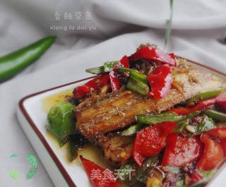 香辣带鱼的做法步骤：7