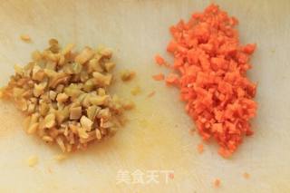 米饭丸子的做法步骤：1
