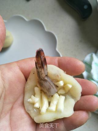 土豆芝士虾球的做法步骤：12