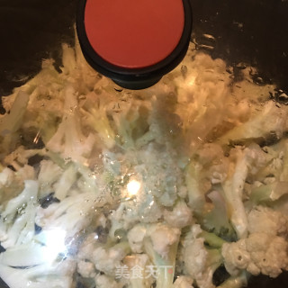 剁椒花菜的做法步骤：5