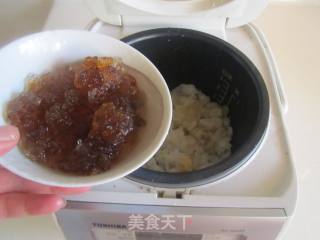 桃胶雪莲子银耳羹的做法步骤：4