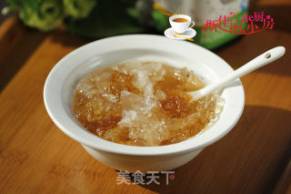 桃胶雪莲子银耳羹的做法步骤：8