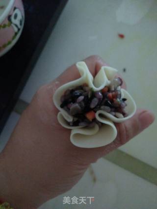 杂粮烧麦的做法步骤：4