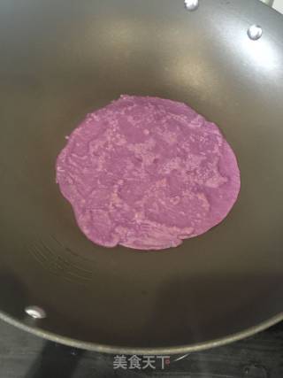 紫甘蓝黄瓜面饼的做法步骤：4