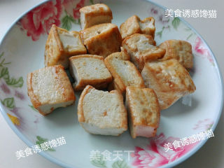 巴沙鱼焖豆腐的做法步骤：3