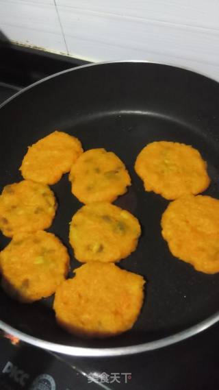 南瓜红薯饼的做法步骤：4