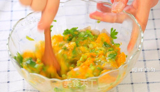 鸡蛋虾肉南瓜杯的做法步骤：6