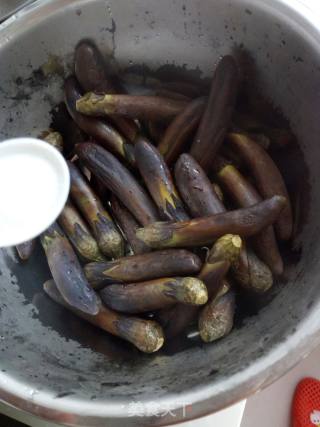 蒜茄子的做法步骤：3