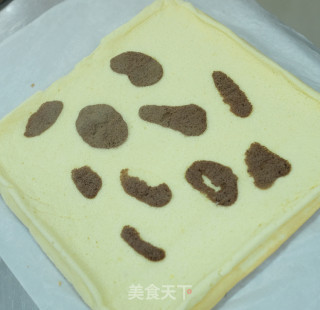 斑点蛋糕卷的做法步骤：19