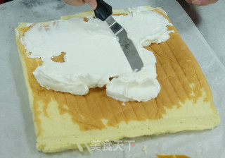 斑点蛋糕卷的做法步骤：24