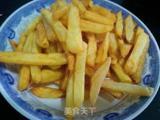 薯条炒豆角的做法步骤：2