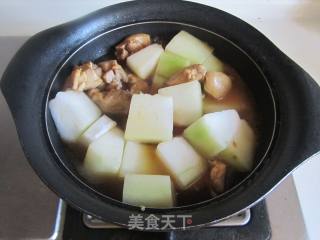冬瓜烧鸡腿肉的做法步骤：6