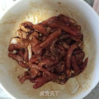 豆角炒肉丝的做法步骤：2