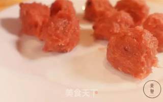 珍珠牛肉丸的做法步骤：2