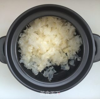紫薯冰糖银耳羹的做法步骤：7