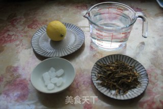 柠檬冰红茶的做法步骤：1