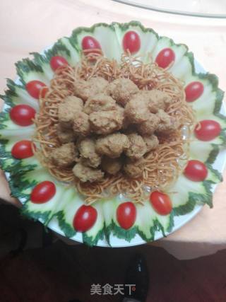 豆腐丸子的做法步骤：6