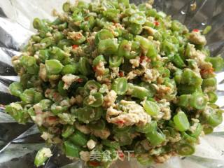 豇豆鸡蛋馅素包子的做法步骤：4