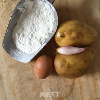 香脆土豆丝饼的做法步骤：1