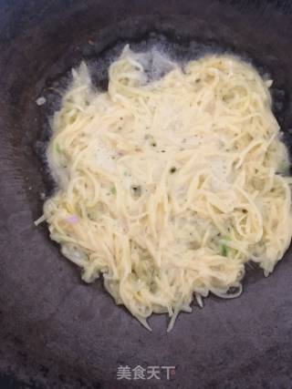 香脆土豆丝饼的做法步骤：5