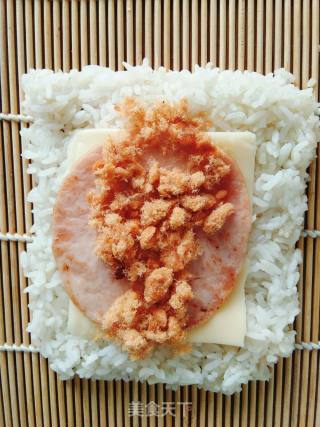 爆浆火腿卷的做法步骤：2