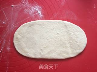 蛋黄肉松贝果的做法步骤：5