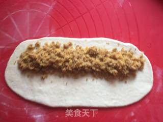 蛋黄肉松贝果的做法步骤：6