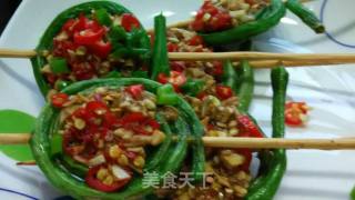 棒棒糖烤豆角的做法步骤：1