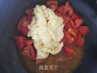 番茄炒蛋的做法步骤：8