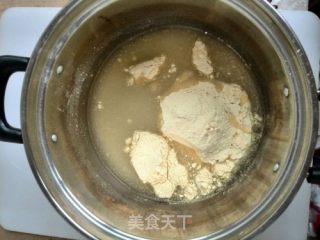 彩色卡通绿豆糕的做法步骤：4