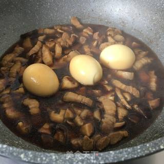 香菇卤肉饭的做法步骤：7