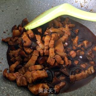香菇卤肉饭的做法步骤：9