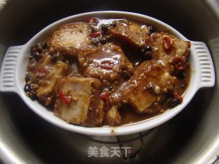 豉汁蒸排骨的做法步骤：6