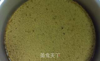抹茶慕斯蛋糕的做法步骤：16