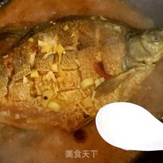 糖醋鳊鱼的做法步骤：10
