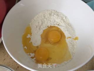 香蕉松饼的做法步骤：3