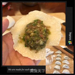芹菜虾肉水饺的做法步骤：9
