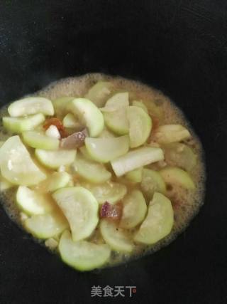 腊肉炒瓠子的做法步骤：7