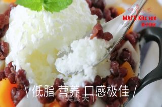 夏日冰品！周末来做芋头红薯蜜豆牛奶冰！的做法步骤：8