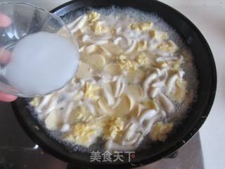 白玉菇鸡蛋豆腐羹的做法步骤：9